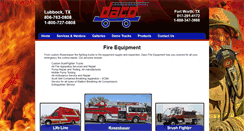 Desktop Screenshot of dacofire.com